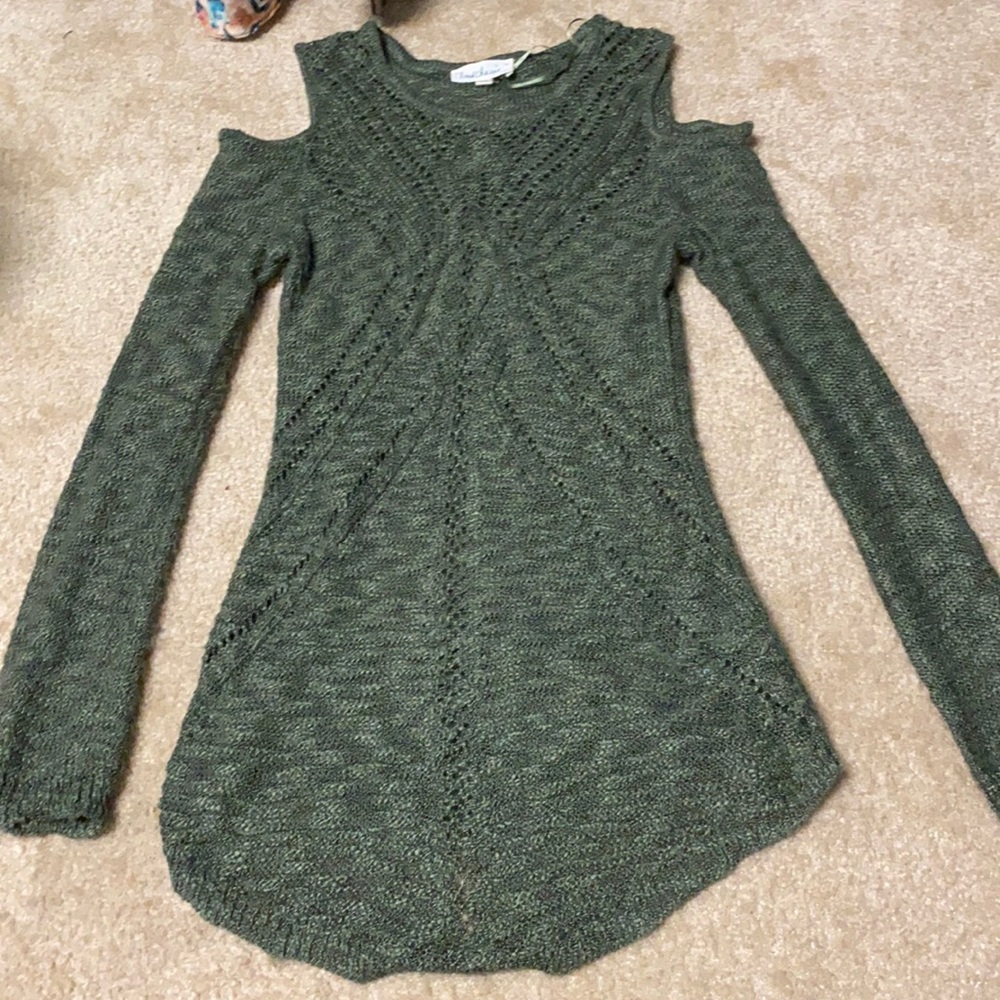 Sweater dress fifteen full sleeves